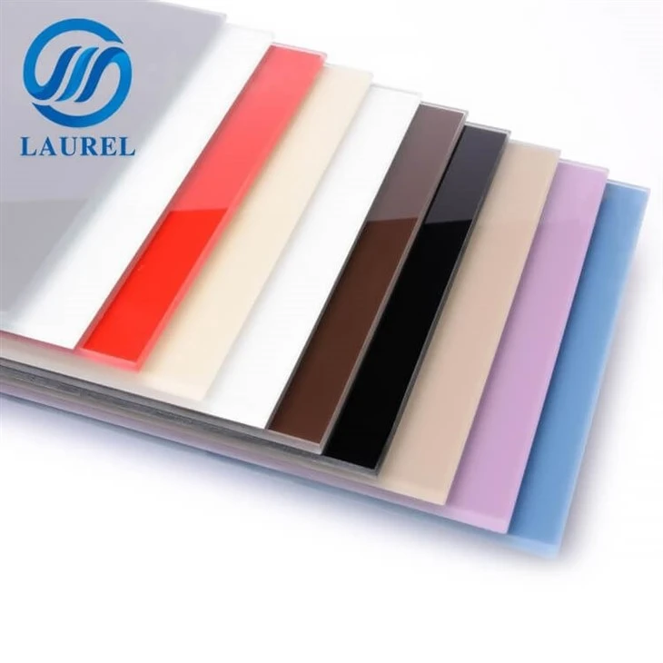 Laurel Back Painted Glass